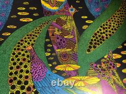 THE OCCULT VINTAGE 1970 BLACKLIGHT CELESTIAL ARTS POSTER By VINCENT NAPOLI
