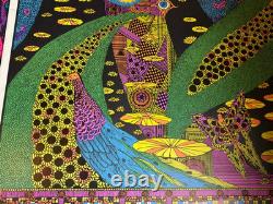 THE OCCULT VINTAGE 1970 BLACKLIGHT CELESTIAL ARTS POSTER By VINCENT NAPOLI