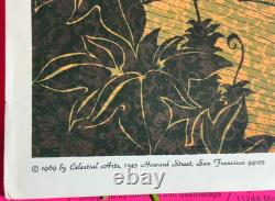 THE TOUCH VINTAGE 1969 HEADSHOP BLACKLIGHT POSTER By CELESTIAL ARTS -NICE