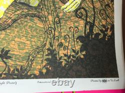 THE TOUCH VINTAGE 1969 HEADSHOP BLACKLIGHT POSTER By CELESTIAL ARTS -NICE
