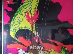 THE VIKING 1971 VINTAGE PSYCHEDELIC POSTER By STAR CITY NICE 28x40