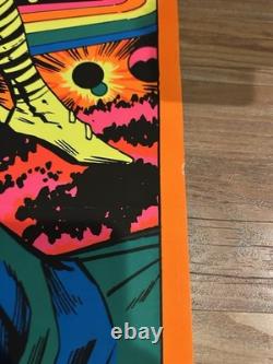 THOR ASTRAL THOR MARVEL THIRD EYE Black light poster TE4006 JACK KIRBY 1971