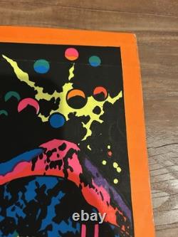 THOR ASTRAL THOR MARVEL THIRD EYE Black light poster TE4006 JACK KIRBY 1971