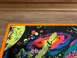 THOR ASTRAL THOR MARVEL THIRD EYE Black light poster TE4006 JACK KIRBY 1971