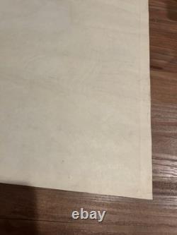 THOR ASTRAL THOR MARVEL THIRD EYE Black light poster TE4006 JACK KIRBY 1971