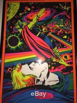 THOR ASTRAL VINTAGE Marvel THIRD EYE BLACK LIGHT Poster Beautiful 1971