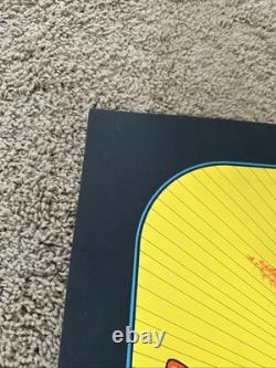 TIME OUT IN TIME VINTAGE 1971 PSYCHEDELIC BLACKLIGHT POSTER By Petagno -NICE