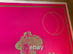 TOP THIS KISS MY A$$ VINTAGE 1969 HEADSHOP BLACKLIGHT POSTER By Celestial Arts