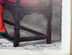 TRY IT YOU'LL LIKE IT VINTAGE 1970's BLACKLIGHT HEADSHOP POSTER By BEVACQUA