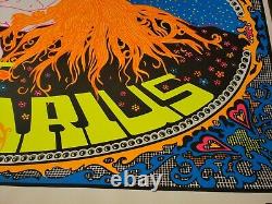 The Age Of Aquarius Black Light Vintage Poster Psychedelic Hip Products