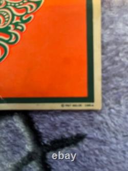 The Beatles 1967 Miller Sirkia Psychdelic Black Light Poster Salesman Sample