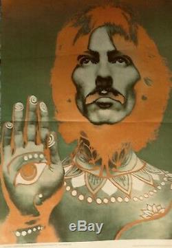 The Beatles Authentic Psychedelic 4 Posters Richard Avedon 1967 Look Magazine