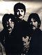 The Beatles Blacklight Original Vintage Poster Flocked Velvet 60s Music Pin-up