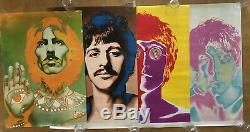 The Beatles Poster Complete Set Richard Avedon 1967 Look Magazine Posters 1960s