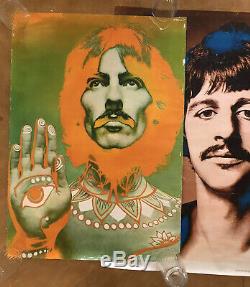 The Beatles Poster Complete Set Richard Avedon 1967 Look Magazine Posters 1960s