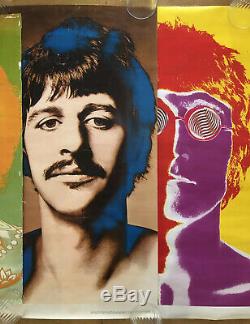 The Beatles Poster Complete Set Richard Avedon 1967 Look Magazine Posters 1960s