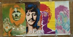 The Beatles Poster Complete Set Richard Avedon 1967 Look Magazine Posters 1960s