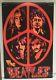 The Beatles Original Vintage Black Light Poster Psychedelic Beeghley Pin-up 60's