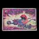 The Black Baron Snoopy Vintage Blacklight Poster Hot Rod Dragster Psychedelic Uv