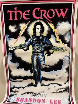 The Crow Black light Poster 1994