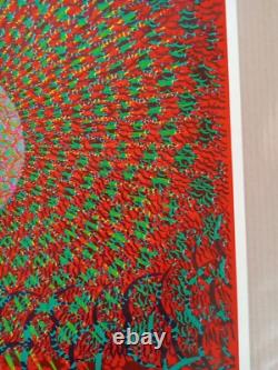 The Inner Eye Vintage Black Light Poster Wilfred Satty East Totem West 1968 60s