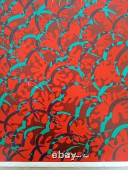 The Inner Eye Vintage Black Light Poster Wilfred Satty East Totem West 1968 60s