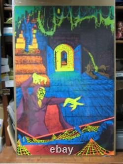 The Sorcerer Vintage black light Poster Vintage 1970 monster magic 14135