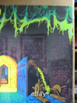 The Sorcerer Vintage black light Poster Vintage 1970 monster magic 14135