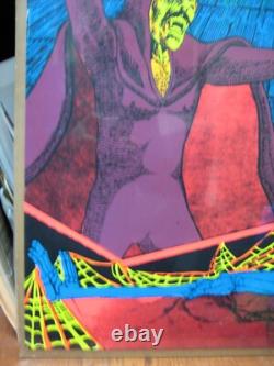 The Sorcerer Vintage black light Poster Vintage 1970 monster magic 14135