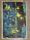 The Storm 1970 Black Light Poster Vintage Psychedelic Nautical Sea C2129