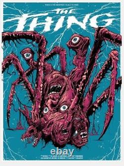 The Thing John Carpenter Movie Blacklight Poster Screen Print Art 18x24 Mondo