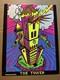 The Tower Vintage Blacklight Poster 1969 Pro Arts Psychedelic Headshop 1960s