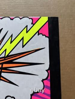 The Tower vintage Blacklight Poster 1969 pro arts Psychedelic Headshop 1960s