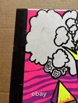 The Tower vintage Blacklight Poster 1969 pro arts Psychedelic Headshop 1960s