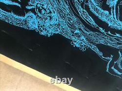 The Trip Original Vintage Blacklight Poster Psychedelic 1960s Man Woman Pinup