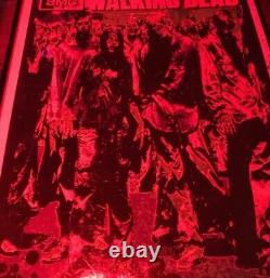 The Walking Dead Zombie Group Blacklight Poster Rare Blacklight Poster