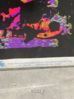 The Walking Dead Zombie Group Blacklight Poster Rare Blacklight Poster