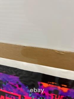 The Walking Dead Zombie Group Blacklight Poster Rare Blacklight Poster