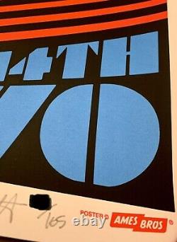 The Who 1970 Leeds #2 Ames Bros Glow in Dark Artist Proof Limited Edition XX/60
