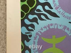 The Zodiac 1967 Vintage Blacklight Funky Features Poster