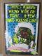 There's Nothing Wrong With Me Today Petagno Parody Black Light Poster 1972 21794
