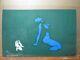 This Thing Togetherness Make Love Not War Vintage Black Light Poster 1970 19770