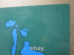This thing Togetherness Make love not war Vintage black light Poster 1970 19770