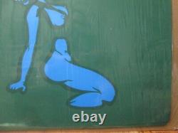 This thing Togetherness Make love not war Vintage black light Poster 1970 19770