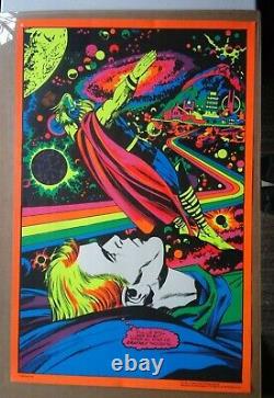 Thor Astral Marvel Third Eye Original Blacklight Poster Te4006 Jack Kirby 1971