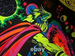 Thor Astral Marvel Third Eye Original Blacklight Poster Te4006 Jack Kirby 1971