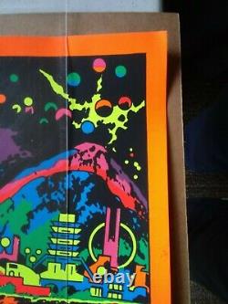 Thor Astral Marvel Third Eye Original Blacklight Poster Te4006 Jack Kirby 1971