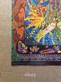 Thou art that vintage blacklight poster original psychedelic east totem west