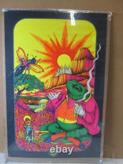 Time out in time black light vintage Poster 1970 toad Saladin 22321