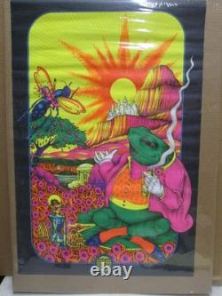 Time out in time black light vintage Poster 1970 toad Saladin 22609